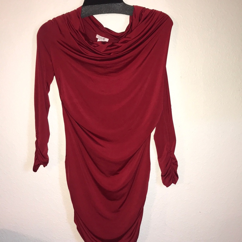 Fancy red Tight dress/ long tight top